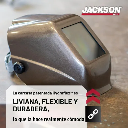 Vista 2 de Jackson Safety W10 HLX 100 - Casco para soldadura estática metal pesado., 1