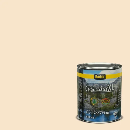Vista 128 de Rodda Paint CASCADIA XL Pintura e imprimación satinada exterior en uno, cuarto de galón, Cantera