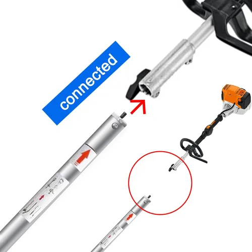 Vista 5 de Combo desbrozadora accesorio compatible con KM 55 RC-E KM 56 RC-E KM85 R KM 94 RC-E KM 111R Desbrozadoras 41802000687