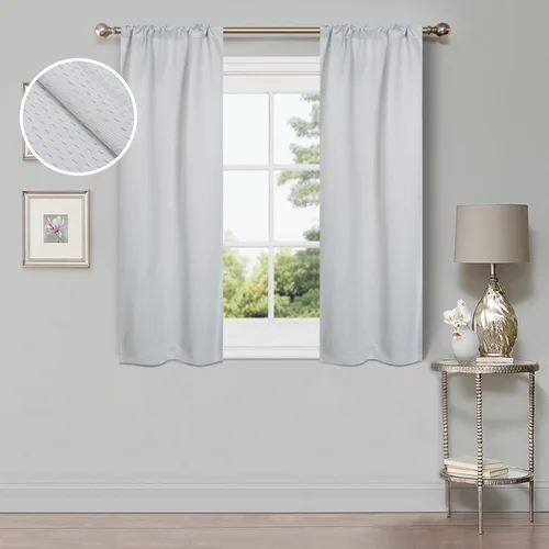 Vista 18 de Superior Cortinas opacas, oscurecimiento de la habitación para dormitorio, sala de estar, bloqueo solar, térmicas, estilo moderno, cabecera