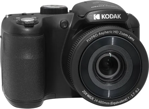 Vista 3 de Kodak PIXPRO AZ255 Cámara digital + tarjeta de memoria de 32 GB (2) + cámara digital/estuche de video (negro)