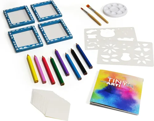 Vista 3 de SmartLab Toys Tiny Art! - 10 actividades enormemente artísticas. Gran ciencia. Herramientas pequeñas, Multi