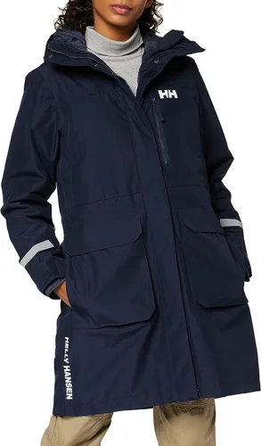 Vista 2 de Helly-Hansen Women's Rigging Waterproof Breathable Rain Coat Jacket with Hood