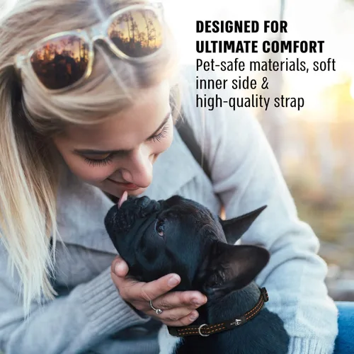 Vista 4 de Active Pets Collar de liberación rápida para perros pequeños y grandes, collar de seguridad ajustable con hebilla segura, comodidad transpirable