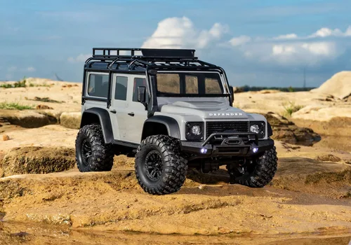 Vista 6 de Traxxas TRX-4M 4X4 Crawler con carrocería Land Rover Defender