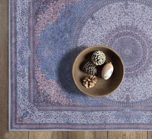 Vista 67 de GLN Rugs Traditional Collection - Alfombra de felpilla lavable a máquina, tradicional lavable, antideslizante, alfombra de felpilla de pelo corto