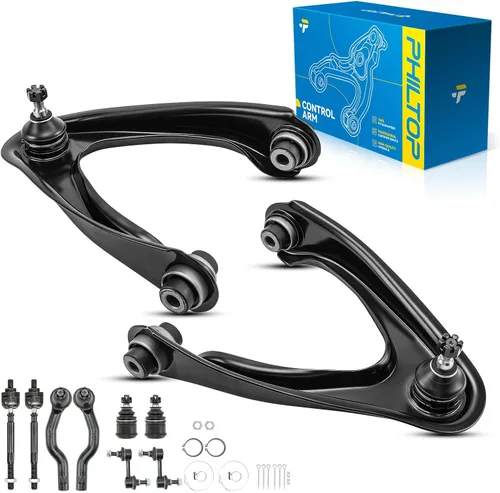 Vista 158 de PHILTOP 6 piezas de brazo de control delantero inferior con barra estabilizadora de rótula para Nissan Rogue 2014-2020 Rogue Sport 2017-2022 Qashqai