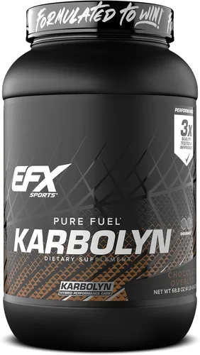 Vista 23 de EFX Sports Karbolyn Fuel Polvo de carbohidratos de absorción rápida Carga de carbohidratos, energía sostenida, recuperación rápida Sin