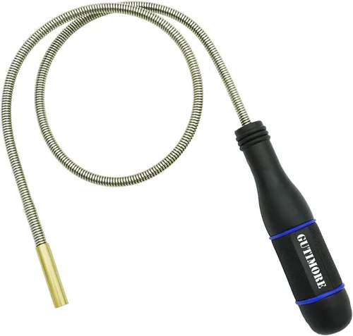 Vista 7 de GUTIMORE - Herramienta de recogida magnética flexible, 25 pulgadas de largo, imán doblado de serpiente, pastilla magnética flexible de 2 libras