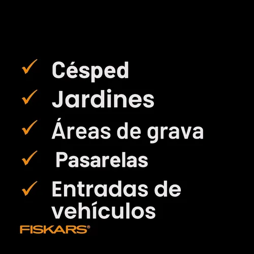 Vista 8 de Fiskars Herramienta de desmalezado de pie con 3 garras, desmalezador de jardín, herramienta de deshierba manual con mango ergonómico de 39" de largo