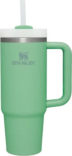 Vista 288 de STANLEY Quencher H2.0 Vaso Térmico con Asa y Pajita 64 oz Tapa Flowstate de 3 Posiciones Gran Capacidad para Viajes y Deportes Vaso de Acero