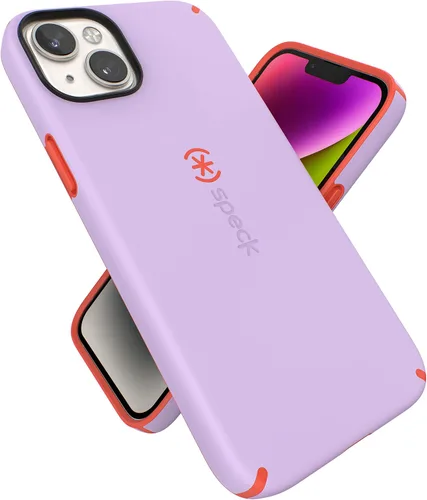 Vista 14 de Funda Speck MagSafe para iPhone 15 Plus - Protección contra caídas y de cámara, agarre seguro de tacto suave, compatible con carga inalámbrica, se