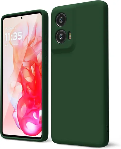Vista 74 de oakxco para Motorola Moto G Stylus 5g 2021 Funda de teléfono de silicona líquida, delgada y suave, de goma de caucho, TPU, cubierta simple y lisa