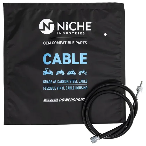 Vista 2 de NICHE Cable del velocímetro para Kawasaki KDX175 KDX250 KE100 KLX250 KZ400A KZ400B KZ400D KZ400S 54001-1178 54001-1020