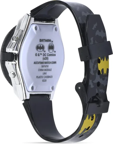 Vista 3 de DC Comics Batman - Reloj digital con luz y función de desplegable