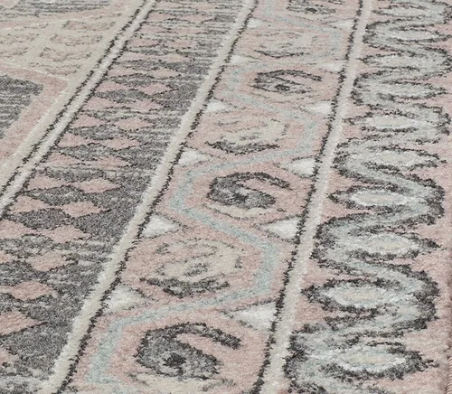 Vista 7 de Rugs America Hailey HY10A Heath - Alfombra vintage de transición de 8 x 10 pies