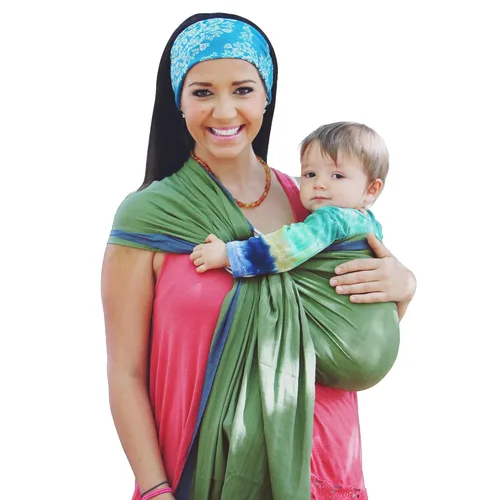 Vista 17 de Transportador de bebé con eslinga anillo soporte para cadera para bebés y niños pequeños, Autumn Carrier for Newborns Infants Toddlers, Adjustable