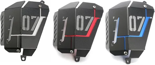 Vista 4 de Hitommy - Protector de tanque para radiador de agua para Yamaha Fz-07 Mt-07 2013-17