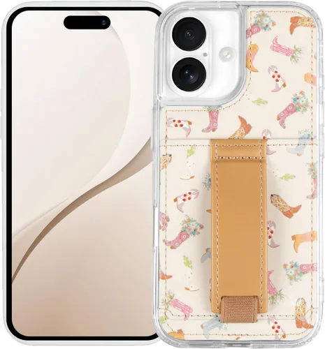 Vista 122 de Fundas Walli para iPhone 13, funda tipo cartera con soporte para tarjetas, elegante y moderna cubierta para mujeres, se ajusta al iPhone 13