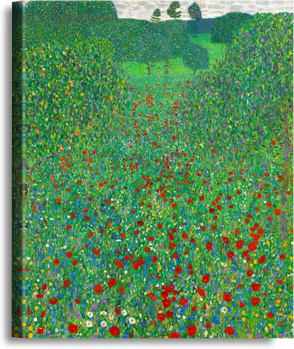 Vista 55 de A&T ARTWORK Avenue to Schloss Kammer por Gustav Klimt. Las reproducciones de arte clásico del mundo, impresiones en lienzo giclée para decoración