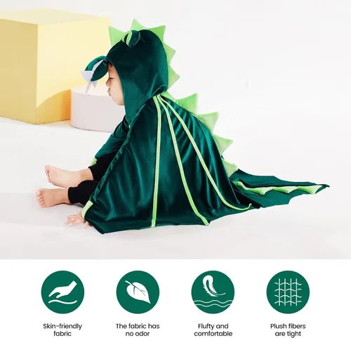 Vista 4 de SYNPOS Disfraces de animales para bebé, unisex, para Halloween