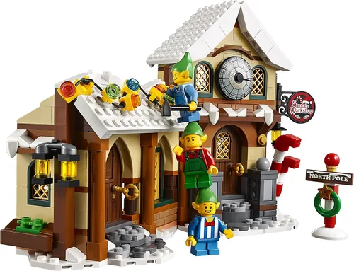 Vista 4 de LEGO Creator Expert Taller de Santa