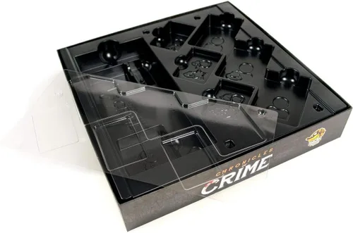 Vista 9 de Juego de mesa Crónicas del crimen Juego de misterio de asesinato Juego de investigación criminal Juego cooperativo para niños y adultos A partir