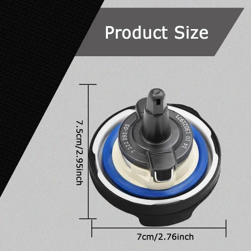 Vista 2 de Zufoty Tapa de gasolina, tapa de combustible para Mini Cooper y B-M-W X1 X2 X3 X4 X5 X6 X7 Z4 128i 135i 228i 230i 320i 323i 325i 328i 330i 335i 430i