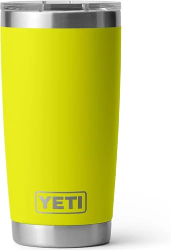 Vista 49 de YETI Rambler - Vaso de acero inoxidable con aislamiento al vacío de 20 onzas con tapa MagSlider Todo acero inoxidable