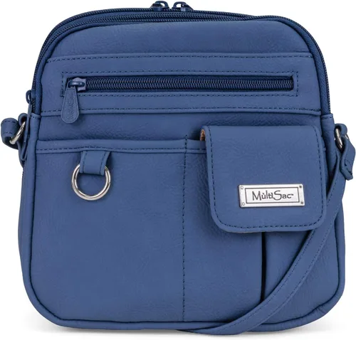 Vista 2 de MultiSac Bolso cruzado North South Mini con cremallera alrededor