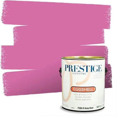 Vista 50 de Prestige Paints - Pintura exterior e imprimación en uno, 1 galón, plano, E500-P-A011GP