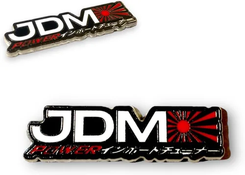 Vista 8 de Pegatina de metal JDM de anime para coche y portátil