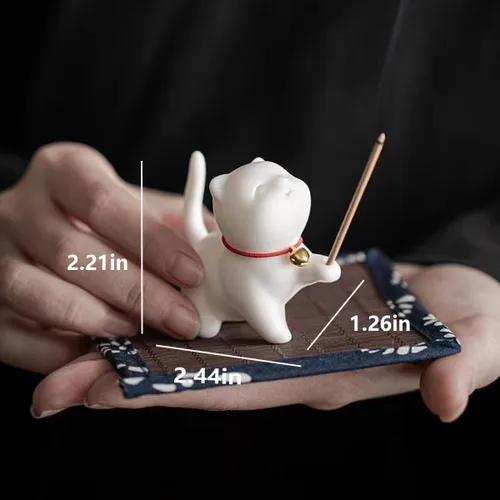 Vista 7 de LYART Figura de estatua de guerrero – Accesorios de adorno de té para mascotas – Lindo regalo de decoración de Kung Fu para el hogar, oficina