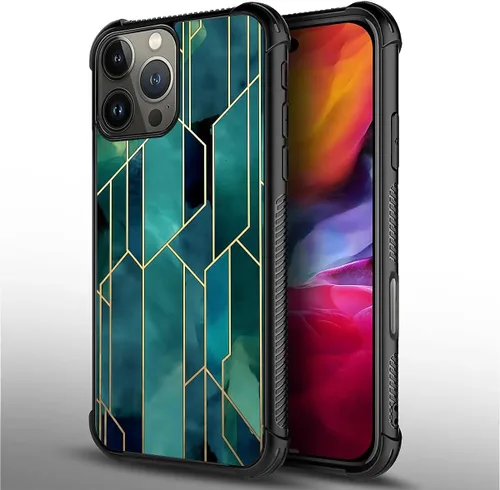 Vista 722 de Funda compatible con iPhone 15, diseño de elefantes africanos, diseño increíble a prueba de golpes, antiarañazos, carcasa trasera de policarbonato