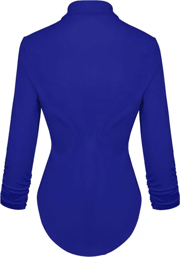 Vista 2 de Hybrid & Company Women's Casual Work Comfy Open Front High Low Notch Lapel Office Blazer Jacket Made in USA