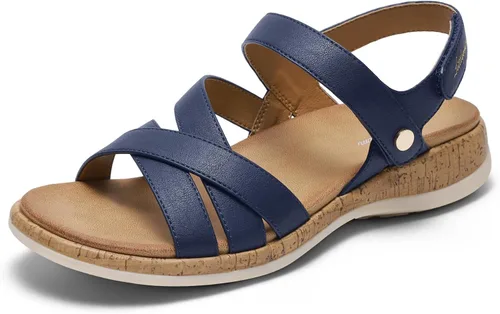 Vista 11 de Littleplum Sandalias ortopédicas para mujer con soporte de arco, cómodas sandalias planas, elegantes zapatos ortopédicos de verano para caminar