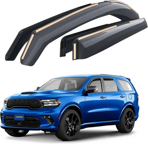 Vista 10 de Goodyear Deflectores de ventana de canal inastillables para Nissan Altima 2019-2026, protectores de lluvia, viseras de ventana para automóviles