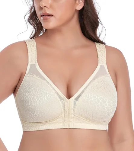 Vista 3 de DotVol Sujetador de postura con cierre frontal sin varillas para mujer