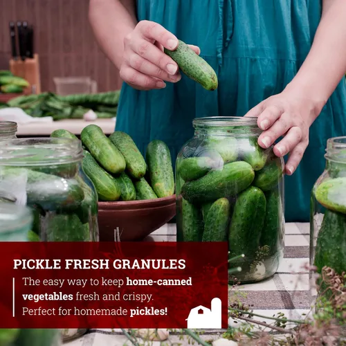 Vista 5 de Hoosier Hill Farm Gránulos Pickle Fresh, tarro de 1.5 libras