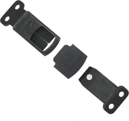 Vista 3 de Sprenger Herm - Hebilla de acero inoxidable negra con cierre de liberación rápida para entrenamiento de perros, collar para perros pequeños