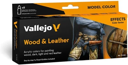 Vista 8 de Vallejo - Set de efectos de color modelo tonos tierra Pinturas acrílicas para modelado 16 botellas x 18 ml (0.60 fl.oz.)