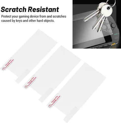 Vista 2 de Gugxiom 3Pcs Screen Protector, PET Ultra Clear Screen Guard Film LCD Protector Skin for 1000/2000/3000, Anti Scratch 4H Hardness