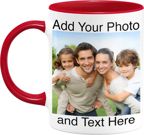 Vista 7 de Taza mágica personalizada, taza de café personalizada con cambio de color, taza de café personalizada de 11 onzas con foto, imagen, taza de café