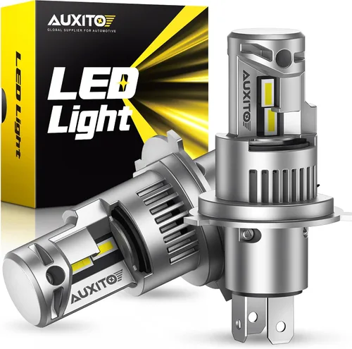 Vista 8 de AUXITO - Bombillas LED H13, 900% más brillantes, 120W, 24000 lúmenes por set, 6500 K, color blanco frío, 9008, bombillas LED, kit de repuesto