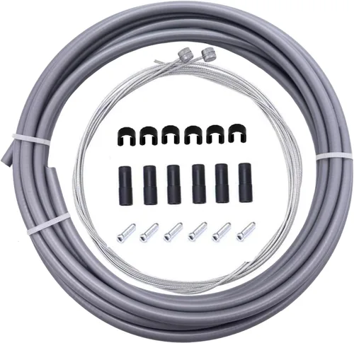 Vista 6 de BlueSunshine - Juego de cables de freno y carcasa para bicicleta, kit básico de repuesto de cable de freno para tu bicicleta, carcasa de cable