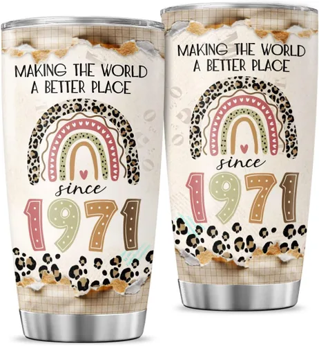 Vista 16 de Making The World A Better Place Since 1996 - Vaso de acero inoxidable de 20 onzas, regalo de cumpleaños para mujeres, regalo de cumpleaños para 30