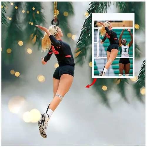 Vista 18 de Adorno personalizado para tu foto, adorno de mica con foto personalizada, adorno de Navidad familiar, adorno de Navidad familiar personalizado