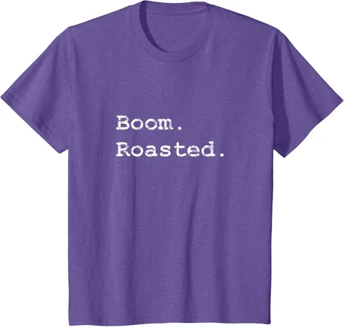 Vista 54 de Boom. Roasted. Camiseta, Negro, S