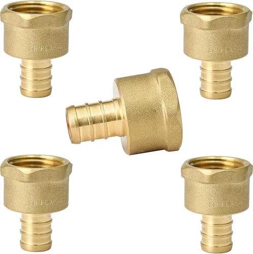 Vista 14 de 10 piezas HeSun 1/2 "PEX Crimp x 1/2" Hembra NPT Drop Ear Codo