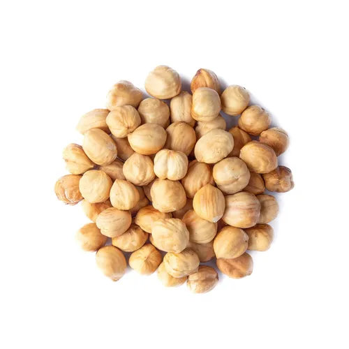 Vista 3 de Food to Live - Avellanas blanqueadas tostadas en seco, 8 onzas – Filberts enteros asados al horno, sin aceite añadido, sin piel, vegano, kosher, a